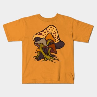 mushrooms Kids T-Shirt